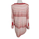 Sanctuary  Red and White Stripe Tunic NWT Size Medium Anthropologie Striped Top Photo 1
