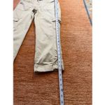 White House | Black Market Beige Crop Cargo Pants Size 6 Photo 3