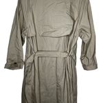 Vintage Liz Sport Belted‎ Trench Coat Tan Photo 4