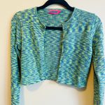 Edikted ★ Jacki Knitted Top - Blue/Green ★ Photo 3