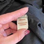 Aryeh Crushed Black Velvet Bell Sleeve Dress Womens Size L Goth Grunge Photo 5