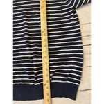 Brave Soul  Navy white Striped Women’s Sweater Size XL Preppy Nautical Photo 6