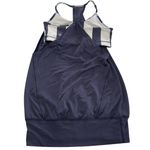 Lululemon Tank Top Womens 4 Navy Blue No Limits Racerback Athletic Loose Fit Gym Photo 1