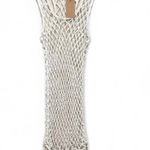 Surf Gypsy viola fishnet cowrie sea shell boho beach swim cover up Photo 2