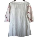 Women Tunic Top L Abstract Geometric Artsy‎ Boho Dainty Fairy Chic Desi Fashion White Size L Photo 2