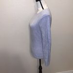 Evie blue super soft nylon spandex long sleeve sweater Size L Photo 2