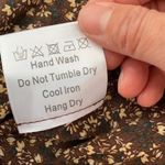 O. P. T. brown floral dress NEW Size 8 Photo 12