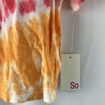 SO  Tye Dye cropped boxy tee size large Photo 1