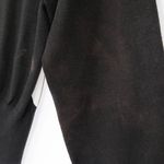 Nine West 2000s Vintage Y2k Black & Green Preppy Argyle Sweater Large Scoopneck Photo 2