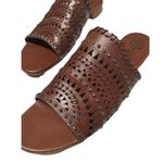 Brighton  Women's US 10N Neo Mule Sandals Carmel Leather Photo 0