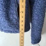 LL Bean Jacket Womens Large‎ Full Zip Fleece Sherpa Lined Warm Cozy Outdoors Blue Photo 5