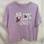 EUC Organic Generation women’s light purple loose relaxed short sleeve tshirt XL Photo 0