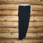 Young Fabulous and Broke NWT Sassy Asymmetrical Maxi Skirt in Dark Blue Photo 3