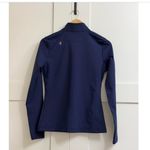 FIGS  On Shift Contour Knit Jacket in Navy, Size Small Photo 11