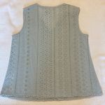 Joie 5 for $25  Embroidered Eyelet Peasant Tank Light Blue size Small NWT‎ Photo 3