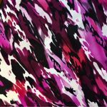 Tahari Mini Cowl Neck Tank Blouse, Abstract, Pink, Red, Black, White, Size S Photo 13