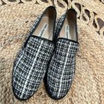 Karl Lagerfeld  Imani Boucle Black White Slip On Flat Loafers Size 6M Photo 1