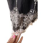 Lavish Embellished Tank Top Sleeveless Party Festival Top Black Small Photo 9