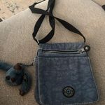 Kipling Blue Crossbody Bag with gorilla Katie Photo 0
