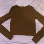 Brandy Melville John galt ribbed crop sweater Photo 0