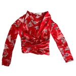 IRO  Gabota Silk Blend Cropped Top Size 32 (US XXS) Photo 7