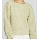 Prologue  Light Green Sherpa Fleece Pullover Sweater Photo 1