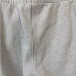 Aritzia TNA cozy fleece joggers boyfriend fit sweatpants ribbed logo high rise Gray Photo 9