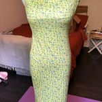 Amazon  Bodycon Maxi Floral Dress Small Photo 3