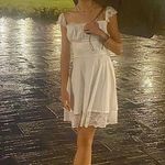 White lace dress short Size XS Photo 2
