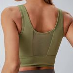 Berlook Activewear Green Mesh Cross Photo 1