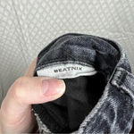 SLVRLAKE Black Distressed High Rise Beatnik Slim Leg Jeans Size 28 Photo 5