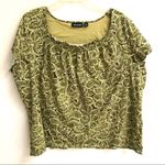 Avenue  smocked square neck floral t-shirt 26/28 Photo 0