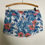 Salt Life  tropical Hawaiian shorts women’s size large blue white coral Photo 4