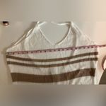 cha cha vente Cha Cha Striped Side Slit marked size 3X but would fit an extra large. New Photo 7