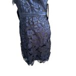 JS Collections Blue Floral Cutout Dress Size 4 NEW New with tags Photo 7