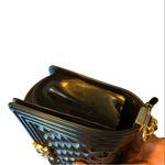 Emperia Black Quilted Flap Jelly Vegan Purse Photo 4