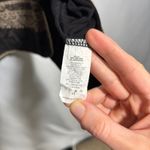 SKINNY MINNIE Black Tan Paisley Floral Daisy Sleeveless Tunic Top Plus Size 1X Photo 3