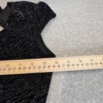 Windsor Vintage Y2K  Dress Womens Small Black Silver Sparkle Festive Whimsigoth Photo 13
