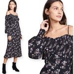 La Maison Talulah Chaleur Midi Dress In Violet Print size small Photo 1