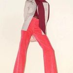 Callas Stella Cropped Trousers in Laundered Velvet Pink Size 38 Photo 7