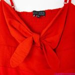 Eloquii NEW ‎ red Tie Front Bustier Bodysuit, women plus size 28 Photo 5