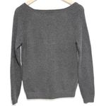 Abercrombie & Fitch Womens Gray Gray Wool Pullover Scoop Neck Sweater Top Size M Photo 1