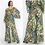 Johnny Was 💕💕 Rivera Tiered Wide-Leg Pants Finley Bohemian Floral Print XL NWT Photo 4