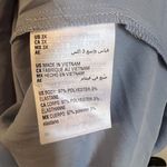 Bar III  Women's Balloon Long Sleeve Blouse Satin Pullover Light Gray Size 3X Photo 2