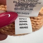 Gap  Women's Size M/L Cableknit Gloves Peach Pastel Winter Cold Cozy Knit Photo 5