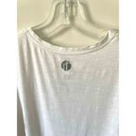 RawThreads Race Day Dinosaur Graphic Workout Tank Top White Green Size Small Photo 5