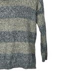 Tommy Hilfiger  Metallic Stripe Cowl Neck Sweater XS Marbled Grey Photo 3