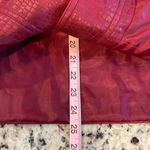 Ruby Rd. Crocodile Print Faux Suede Jacket Maroon Size 12 Red Photo 7