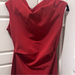 ZARA  Woman Dark Red Body Con Mini Dress Photo 1