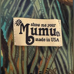 Show Me Your Mumu Peacock print sheer blouse - size M/L Photo 7